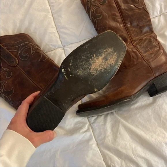 Idyllwind by Miranda Lambert “tough cookie” Brown Leather Western Boots - size 9 - Picture 5 of 9